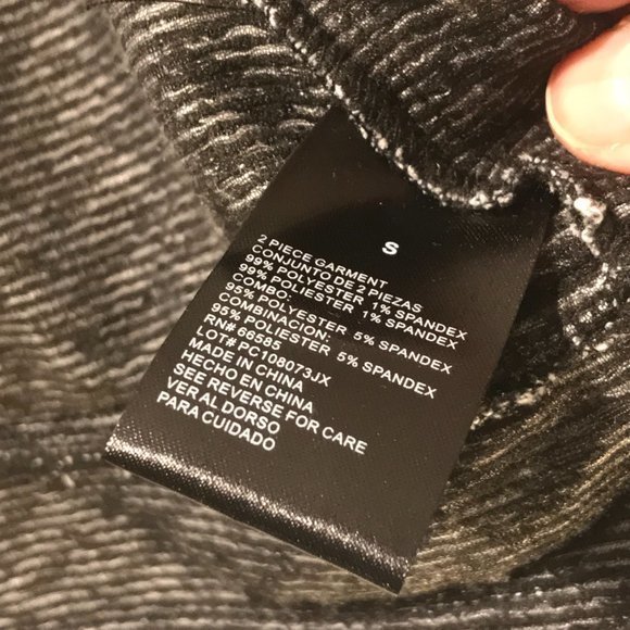 PERCEPTION NEW YORK BLACK‎ & WHITE SWEATER BLAZER - Picture 3 of 4